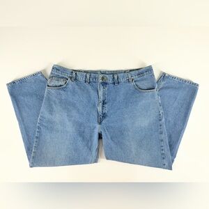 Carhartt Mens Relaxed Fit Classic Stonewash Denim Jeans Size 46 x 30